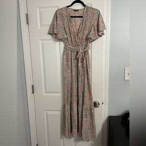 Women’s shein floral maxi dress